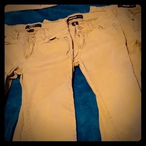 Pre teen girls khaki uniform pants